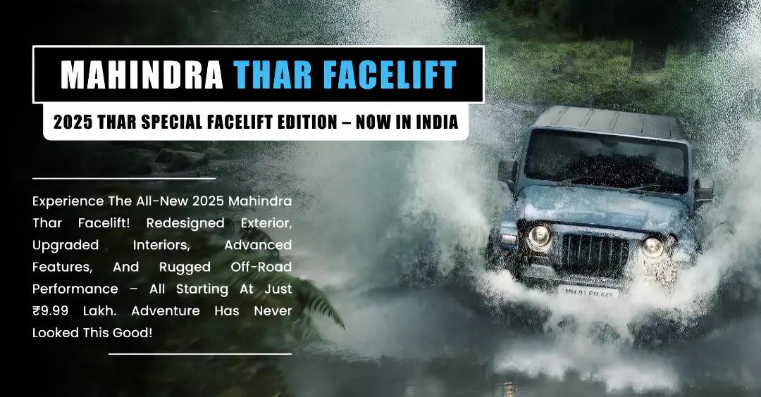 Mahindra Thar Facelift