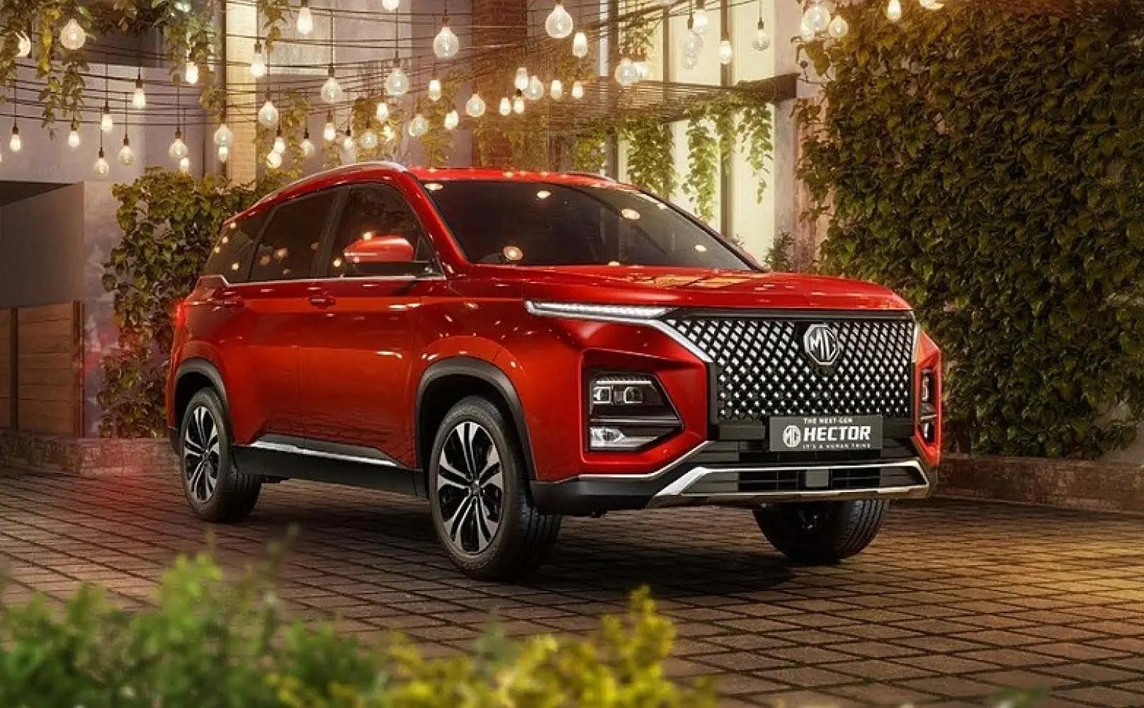 MG Hector Plus Price - 7 Seater SUV,  Features, Images, Colours & Reviews