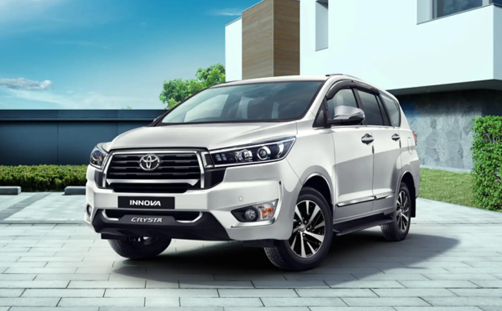 Toyota Innova Crysta Price - Mileage, 7&8  seater MPV Images, Colours & Reviews