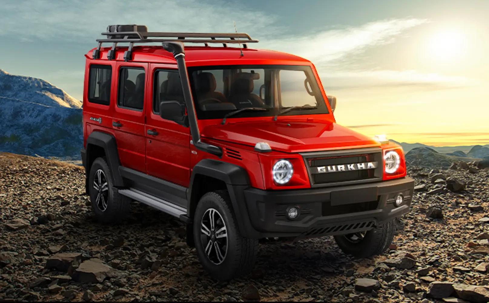 Force Gurkha 5 Door Price - 4x4 Car,  Specs, Images, Colours & Reviews