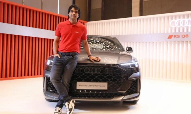 Image for Audi India signs Neeraj Chopra as its brand ambassador, Gold medal meets luxury