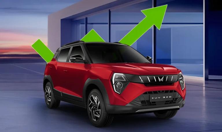 Image for Mahindra XUV 3XO Price Increased By Upto Rs 17,200