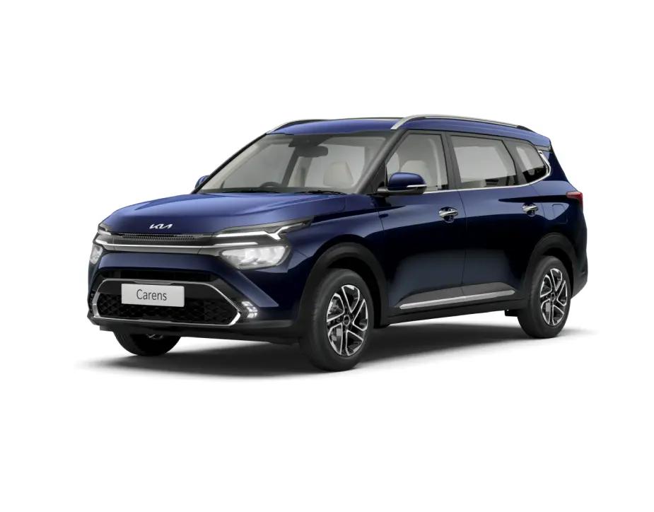 Kia Carens D1.5 Premium (O) 7 MT - Imperial Blue