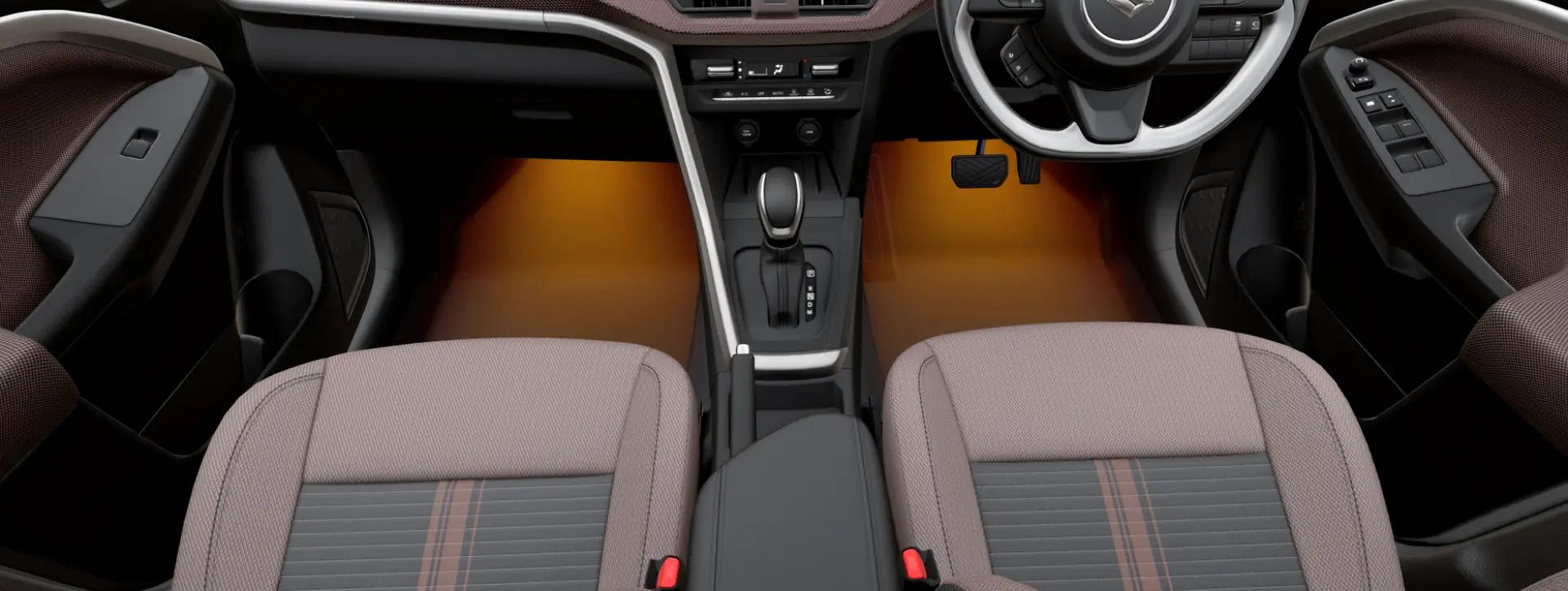 Maruti Suzuki Brezza center console Maruti Suzuki Brezza center console