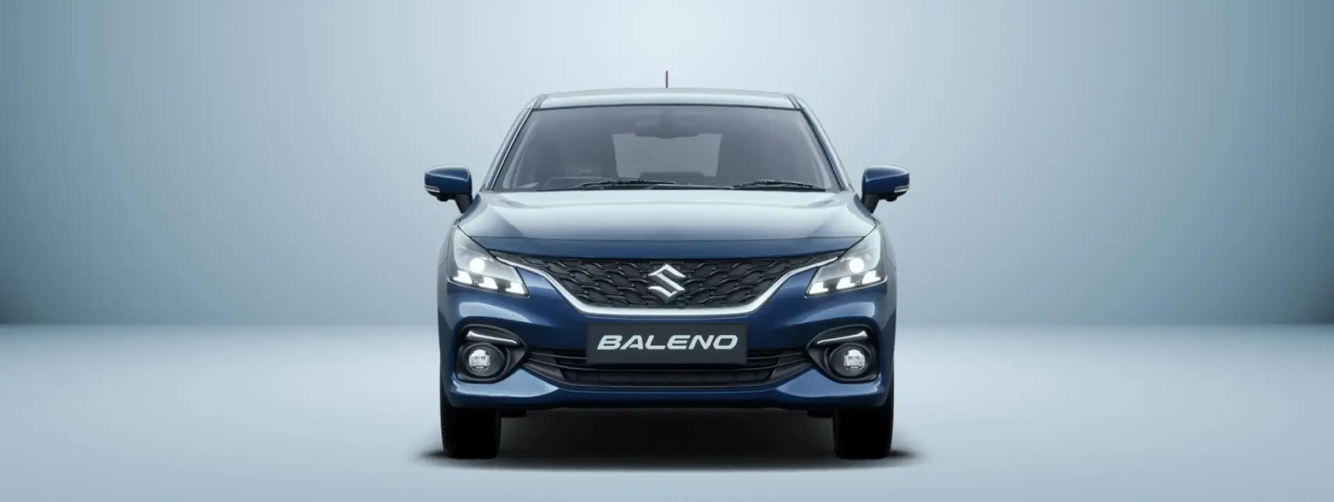 Maruti Suzuki Baleno front view Maruti Suzuki Baleno front view