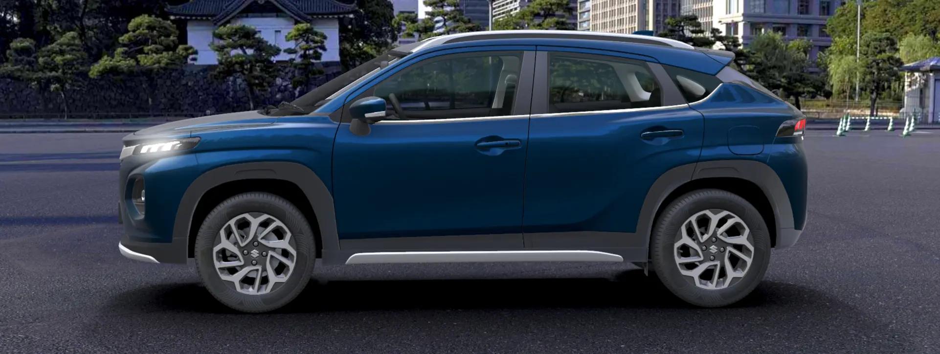 Maruti Suzuki FRONX left side view Maruti Suzuki FRONX left side view