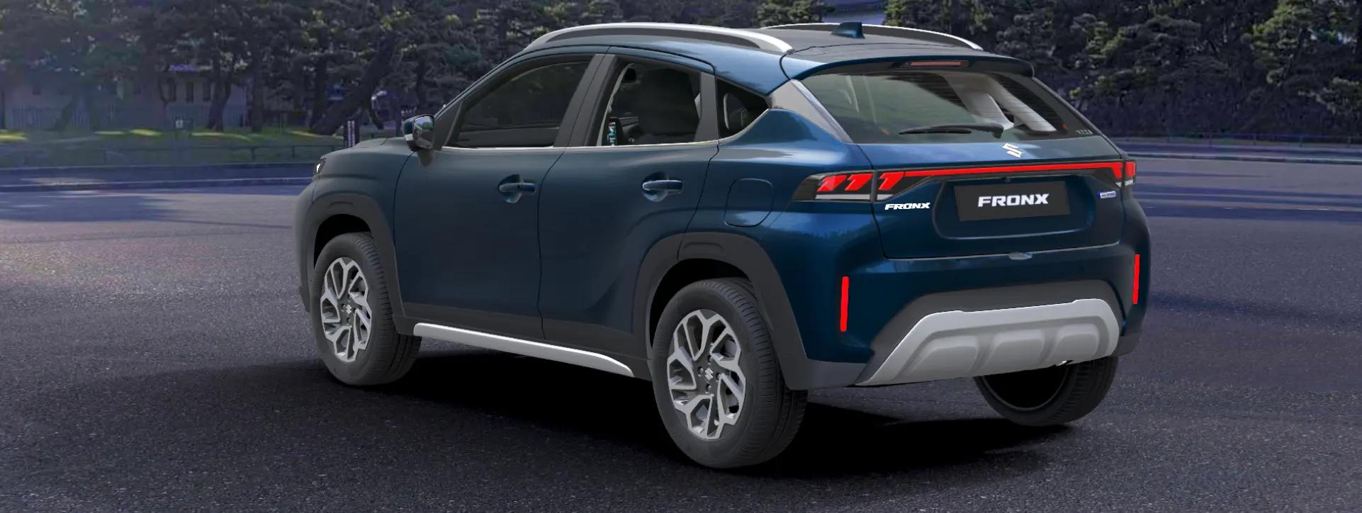 Maruti Suzuki FRONX right side view Maruti Suzuki FRONX right side view