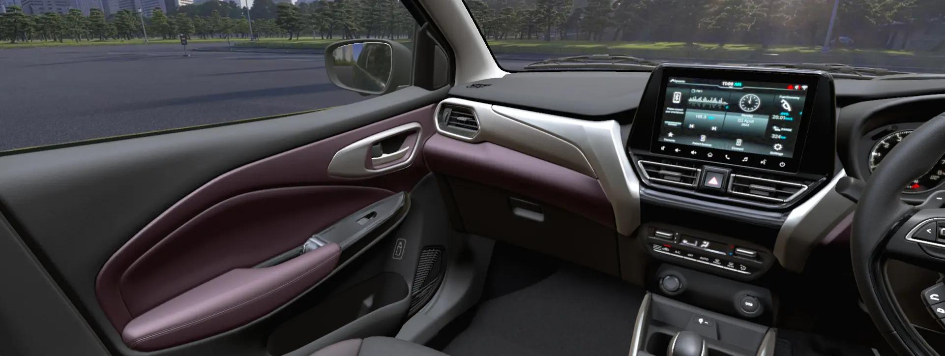 Maruti Suzuki FRONX front passenger side dashboard Maruti Suzuki FRONX front passenger side dashboard