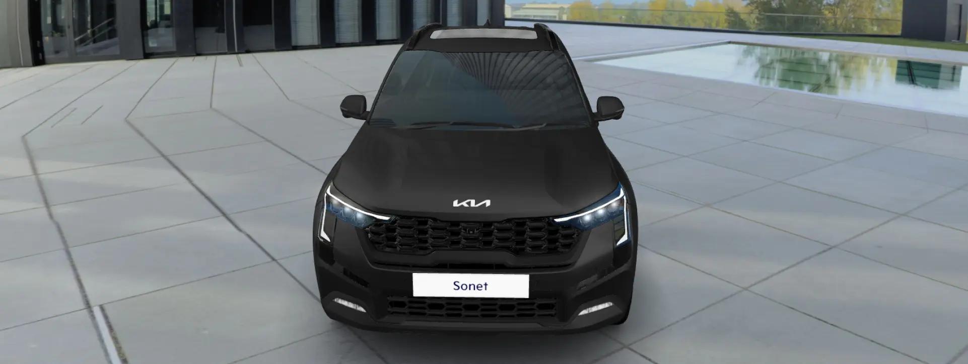 Kia Sonet Front View Kia Sonet Front View