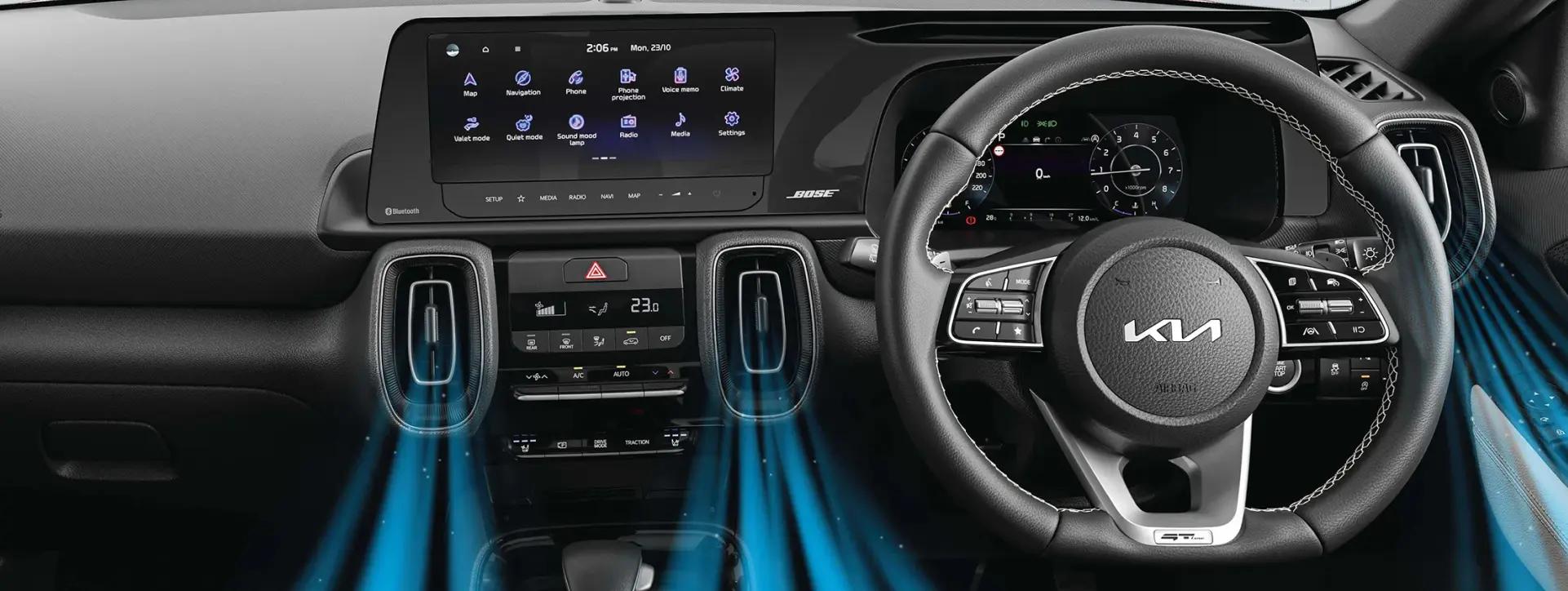 Kia Sonet Dashboard Kia Sonet Dashboard