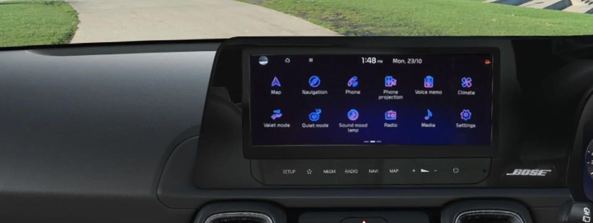 Kia Sonet Infotainment System Kia Sonet Infotainment System