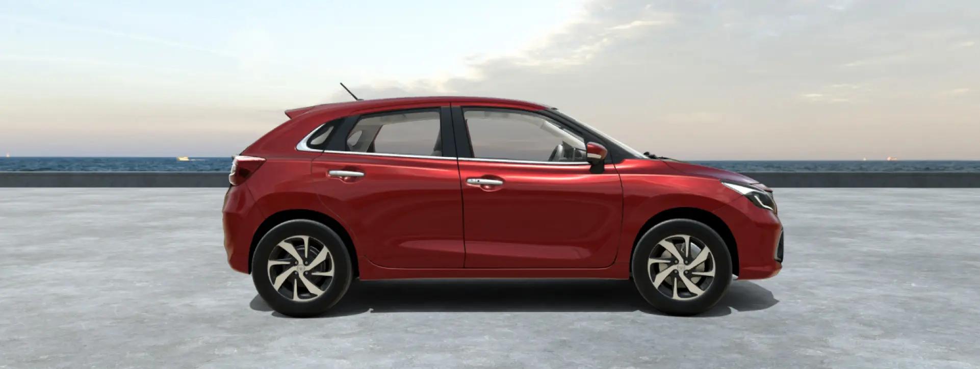 Toyota Glanza Right Side View Toyota Glanza Right Side View