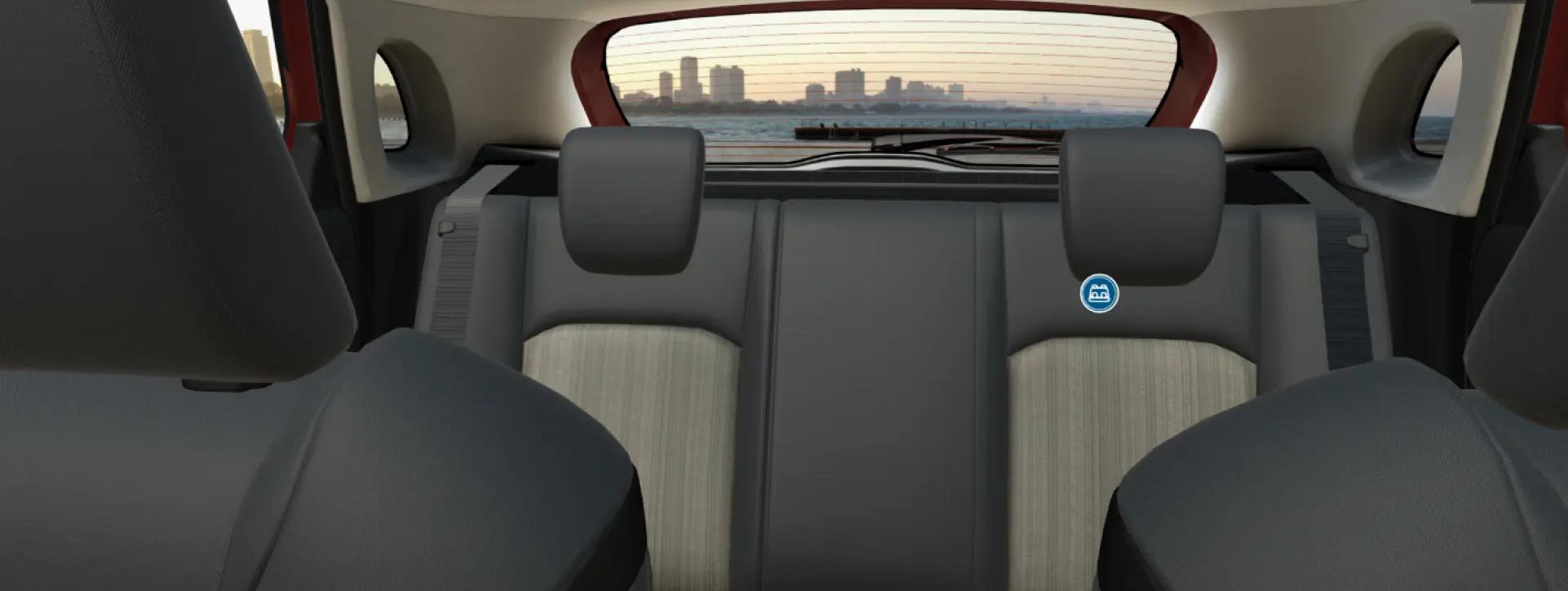 Toyota Glanza Rear Seat Toyota Glanza Rear Seat