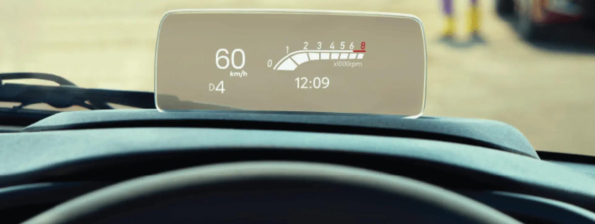 Toyota Glanza Heads Up Display Toyota Glanza Heads Up Display