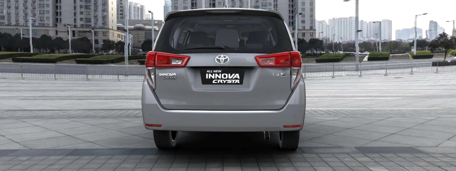 Toyota Innova Crysta Rear View Toyota Innova Crysta Rear View