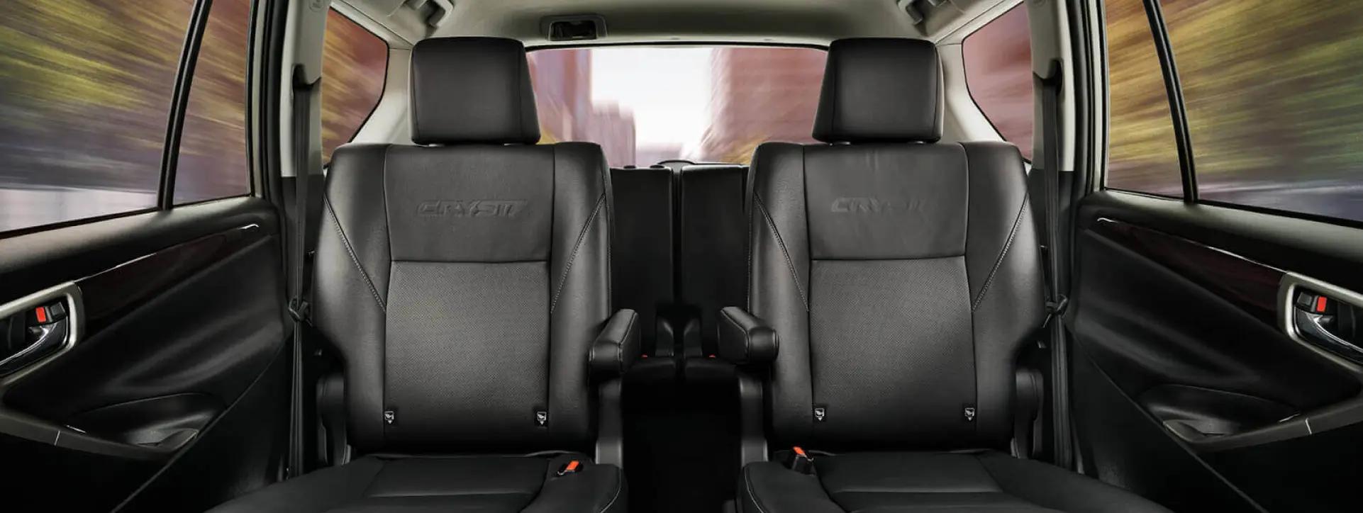 Toyota Innova Crysta Rear Seats Toyota Innova Crysta Rear Seats