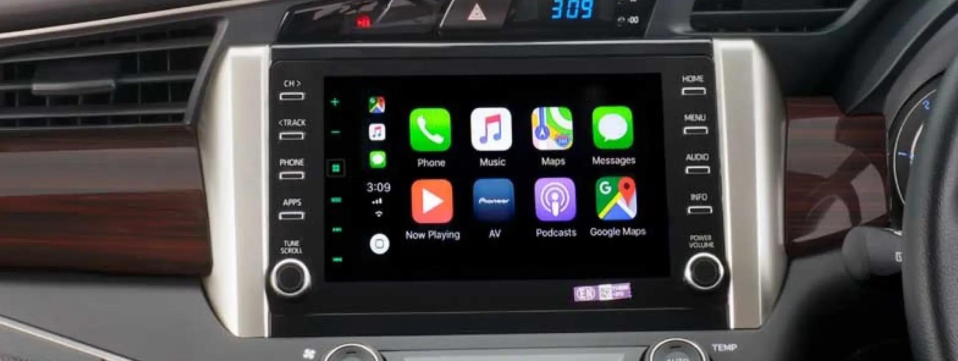 Toyota Innova Crysta Infotainment Toyota Innova Crysta Infotainment