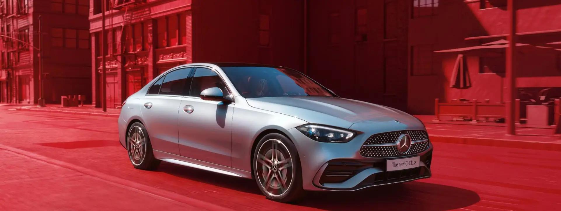 Mercedes-Benz C Class Right Front Three Quarter Mercedes-Benz C Class Right Front Three Quarter