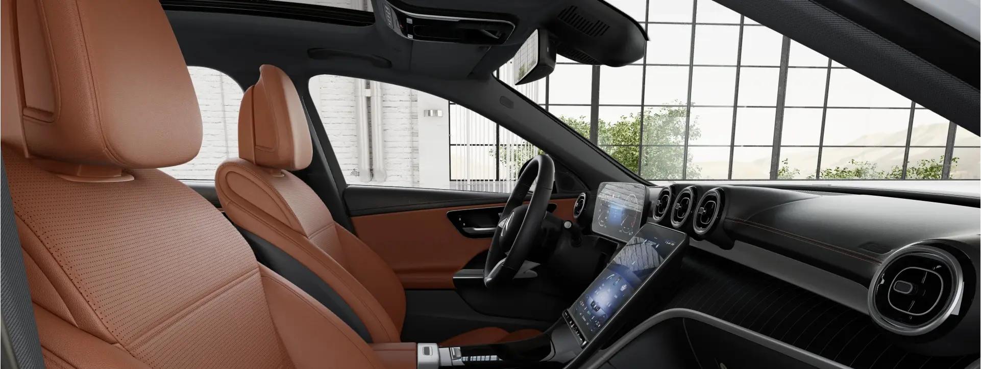 Mercedes-Benz C Class Door View Of Driver Seats Mercedes-Benz C Class Door View Of Driver Seats