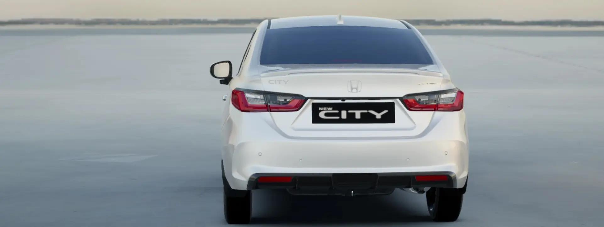 Honda City Rear View Honda City Rear View