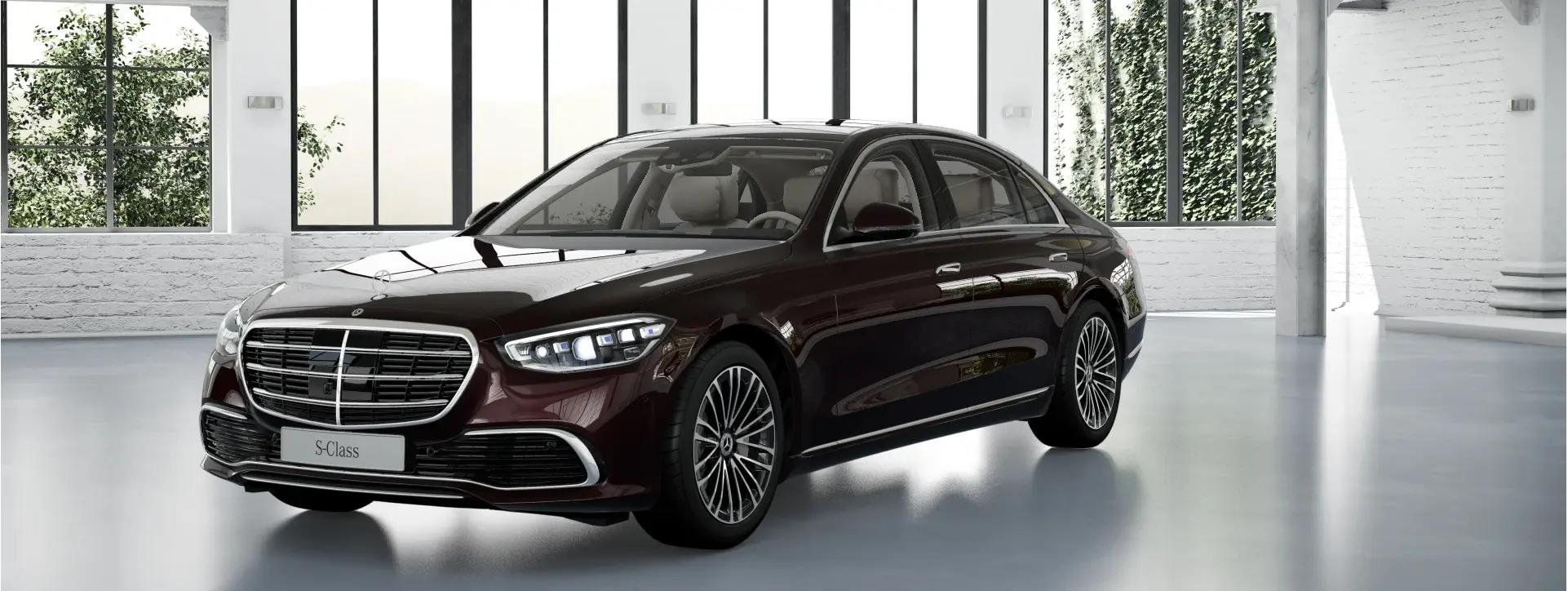 Mercedes-Benz S Class Front Left Quarter View Mercedes-Benz S Class Front Left Quarter View