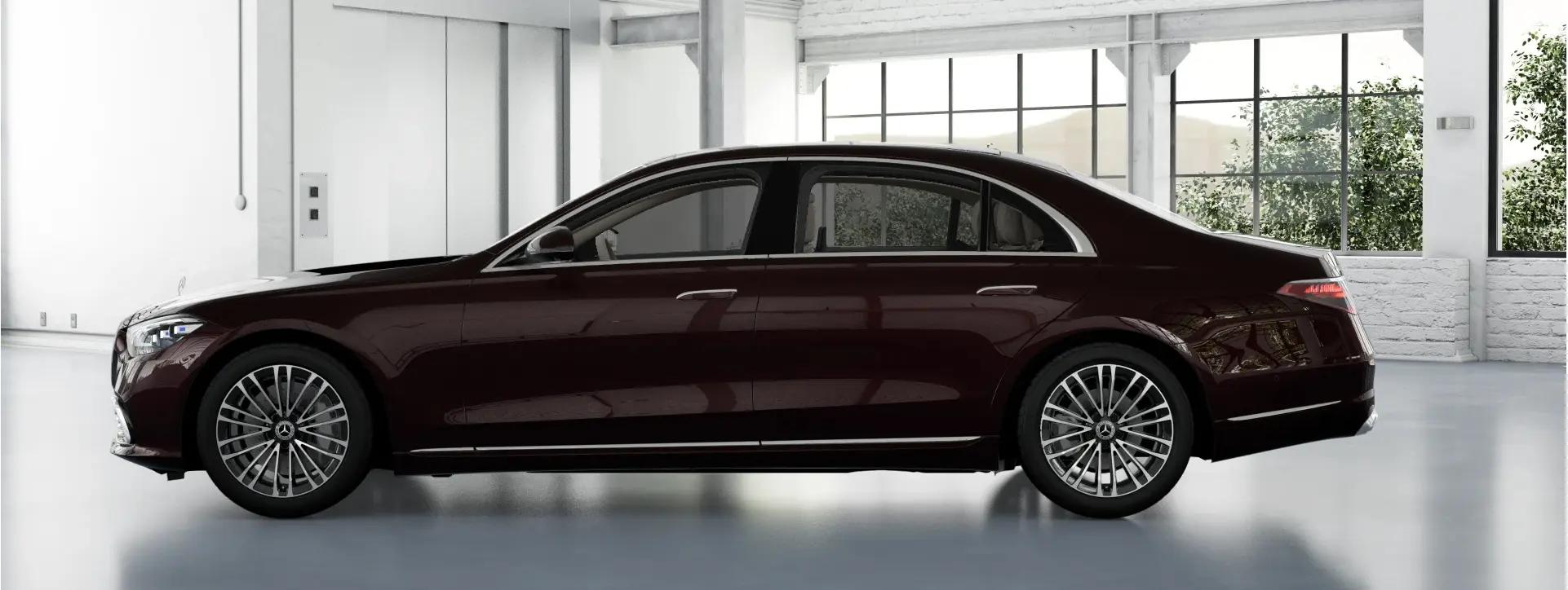 Mercedes-Benz S Class Left Side View Mercedes-Benz S Class Left Side View