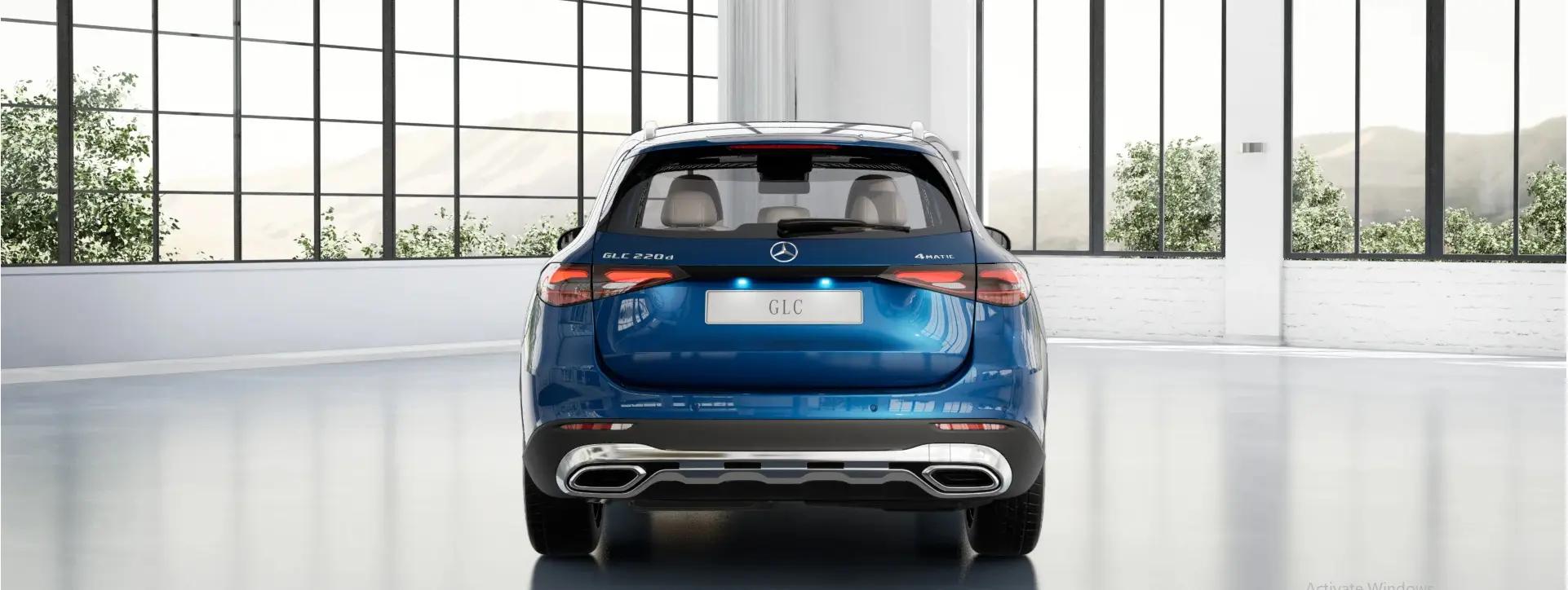 Mercedes-Benz GLC Rear View Mercedes-Benz GLC Rear View