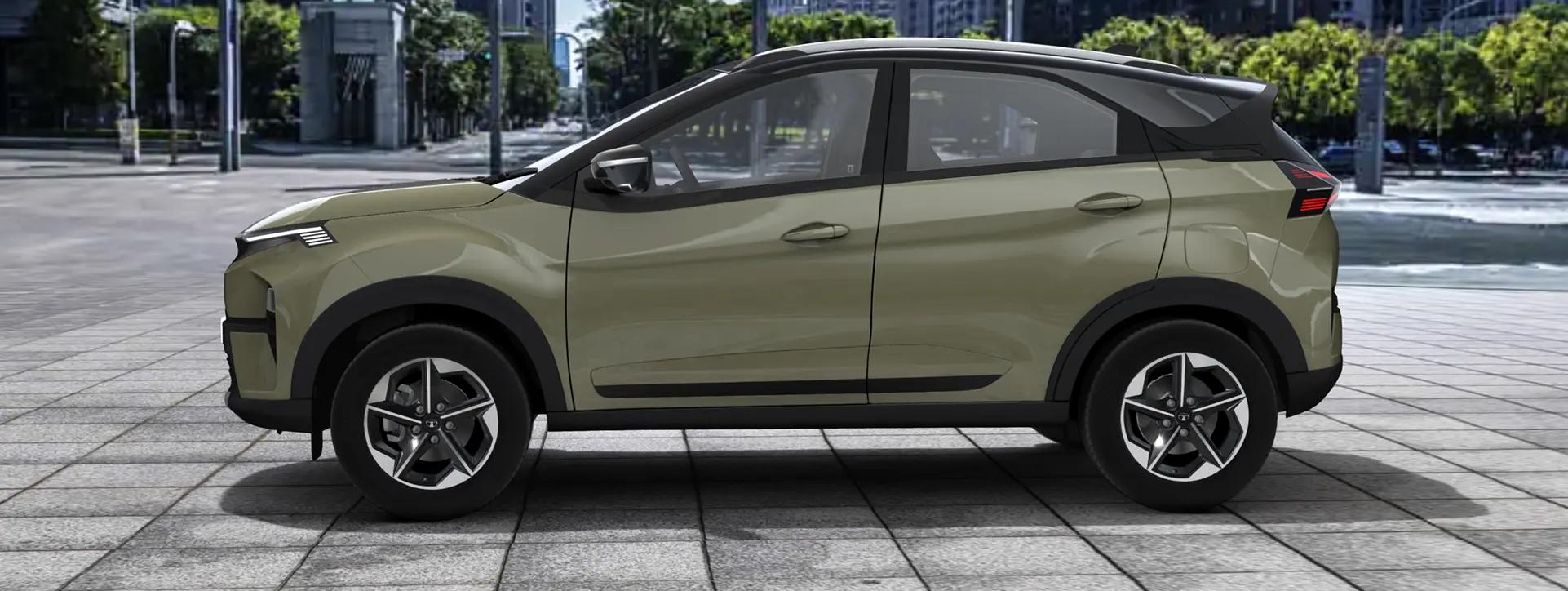 Tata Nexon Left Side View Tata Nexon Left Side View