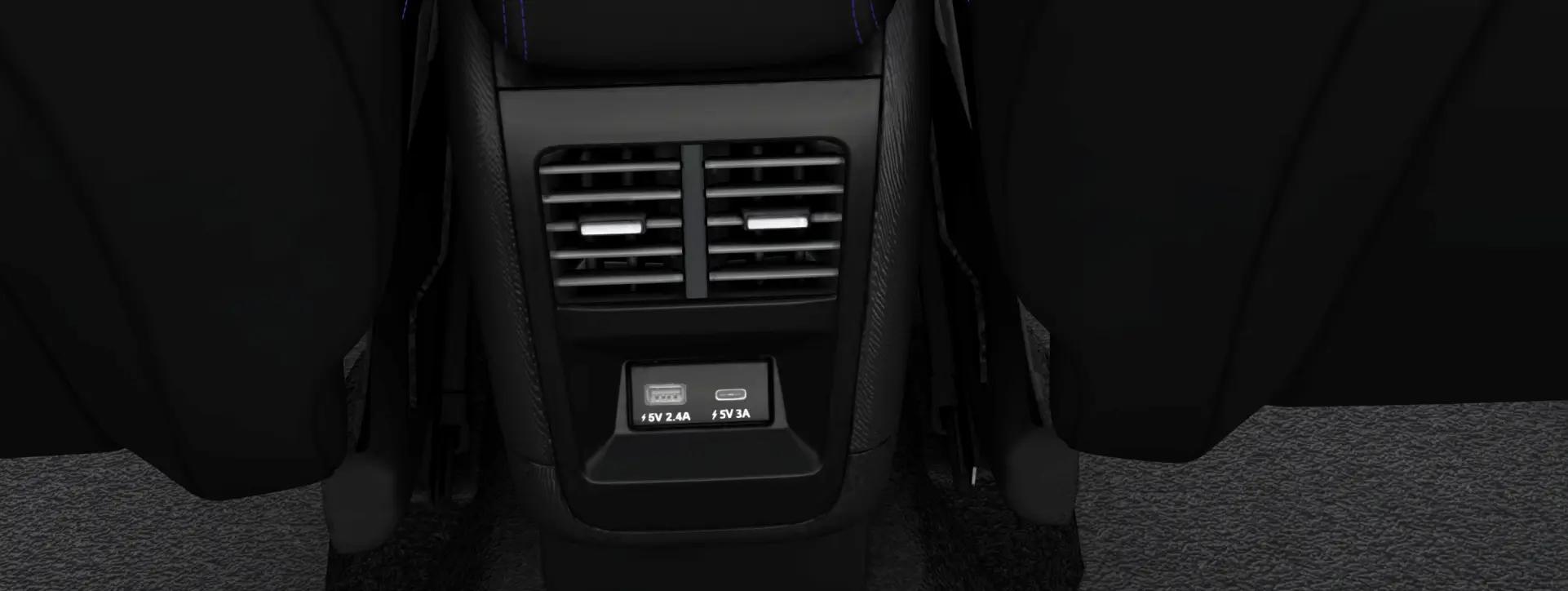 Tata Nexon Rear AC Vent Tata Nexon Rear AC Vent