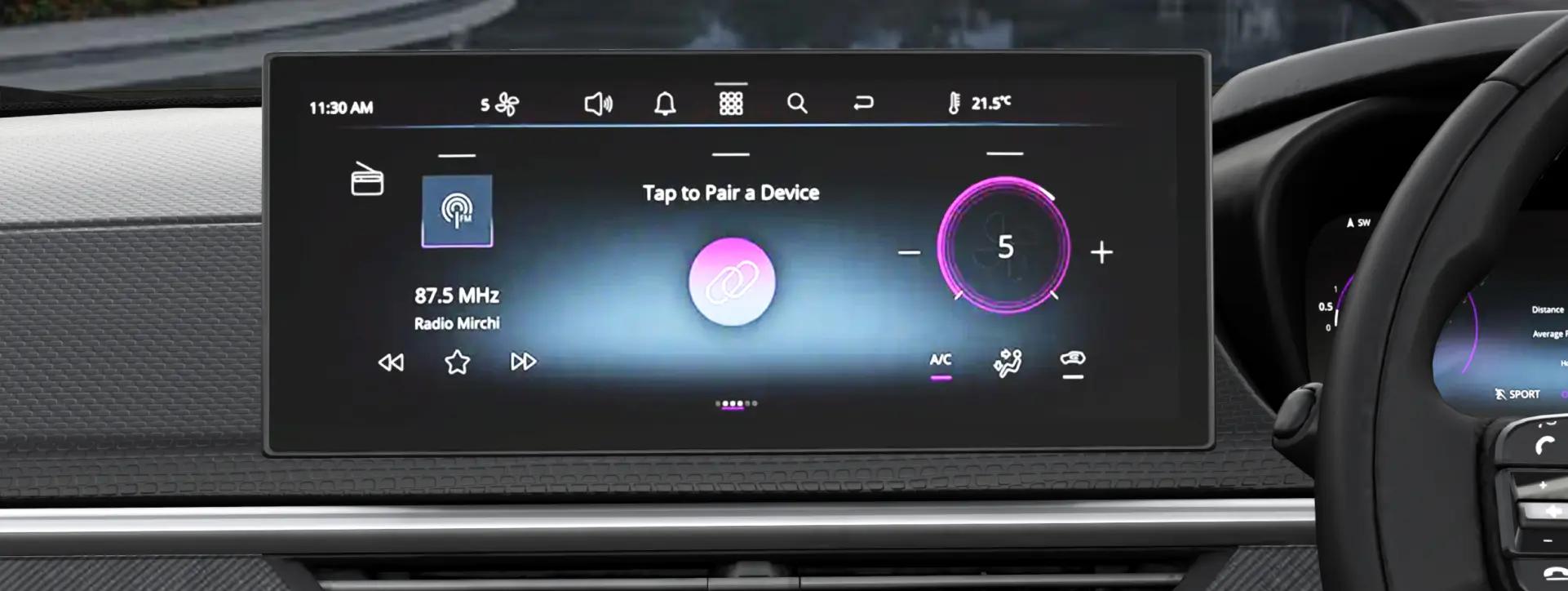 Tata Nexon Infotainment System Tata Nexon Infotainment System