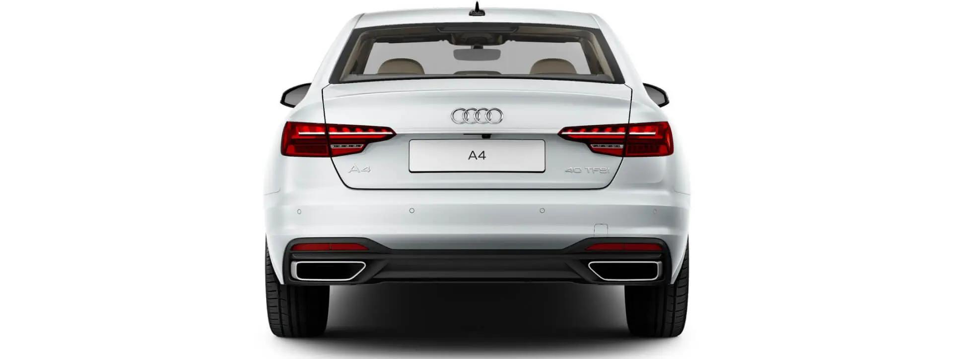 Audi A4 Rear View Audi A4 Rear View