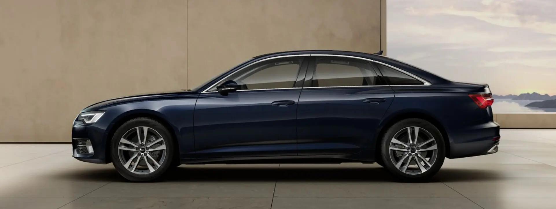 Audi A6 Left View Audi A6 Left View