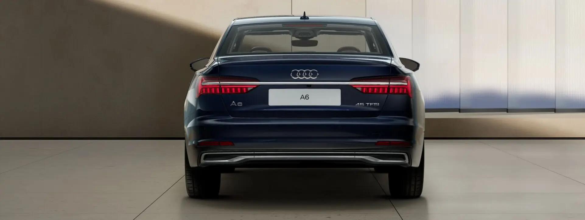 Audi A6 Rear View Audi A6 Rear View