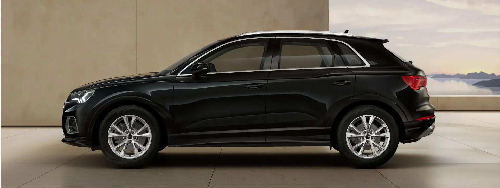 Audi Q3 Left Side View Audi Q3 Left Side View