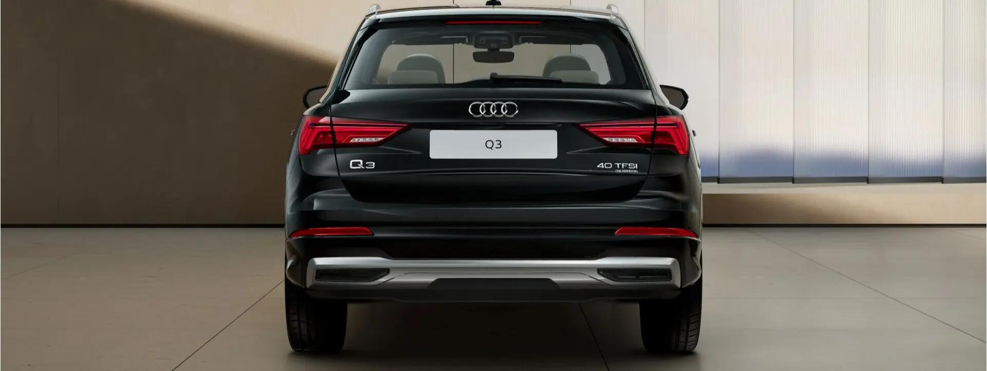 Audi Q3 Rear View Audi Q3 Rear View