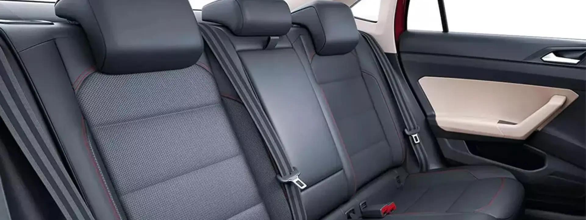 Volkswagen Virtus Rear Seats Volkswagen Virtus Rear Seats