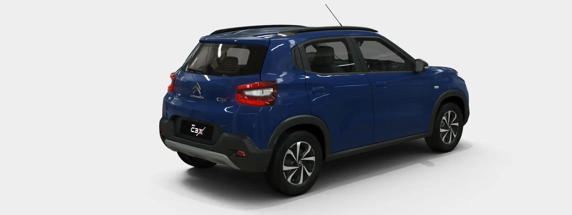 Citroen C3 Rear Right View Citroen C3 Rear Right View