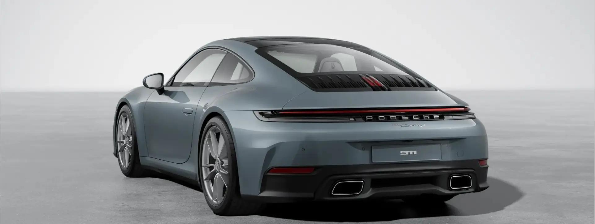 Porsche 911 Rear Left Three Quarter View Porsche 911 Rear Left Three Quarter View