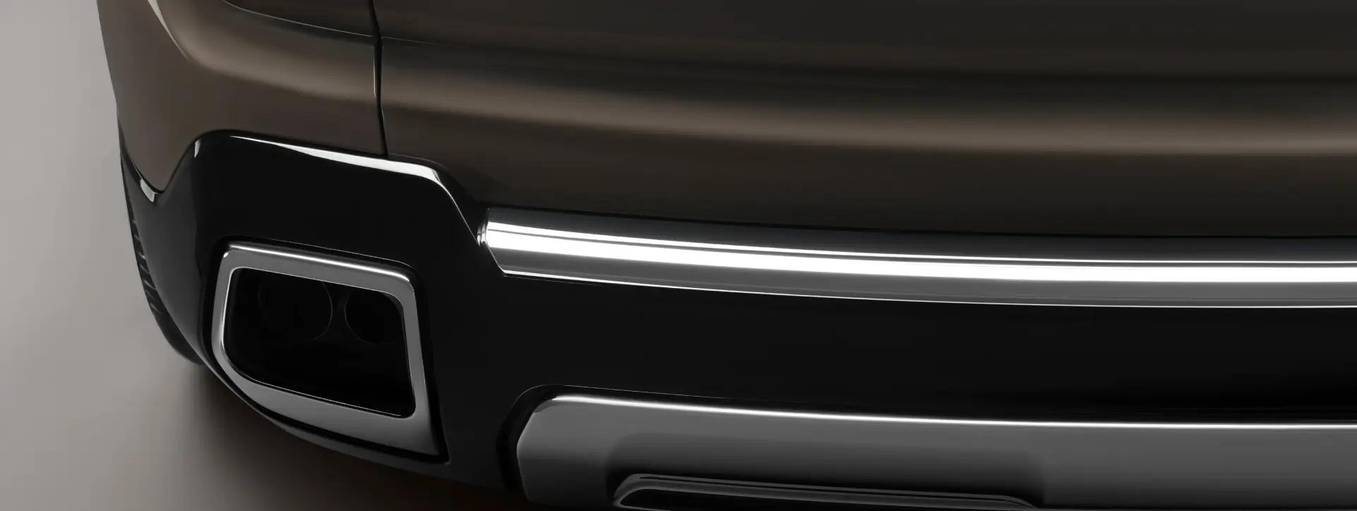 Rolls Royce Cullinan Rear Bumper Rolls Royce Cullinan Rear Bumper