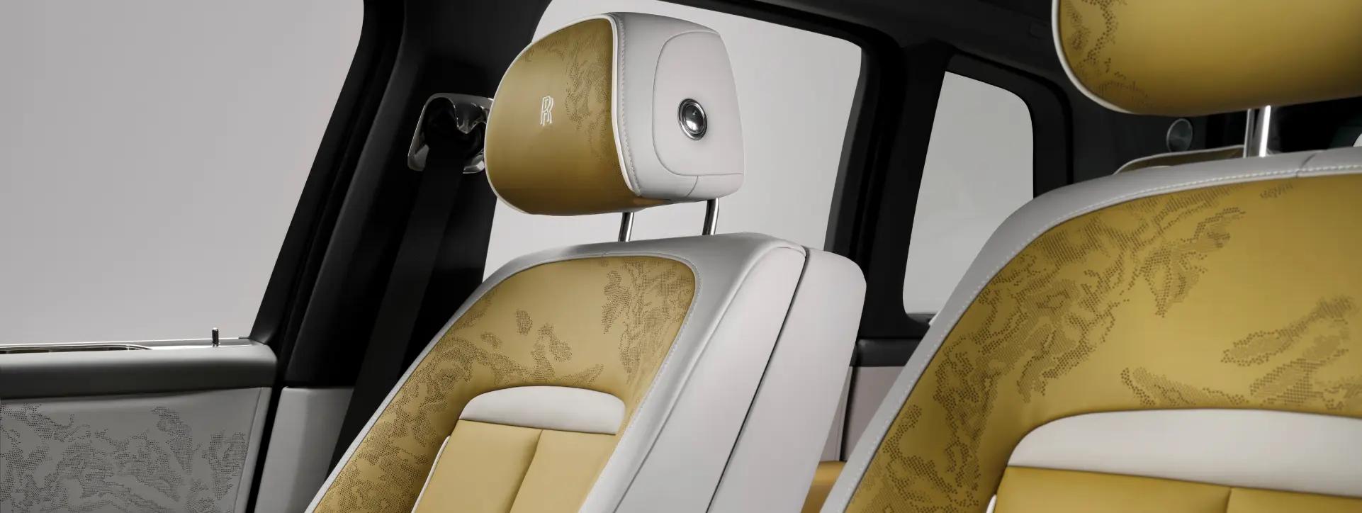 Rolls Royce Cullinan Seat Headrest Rolls Royce Cullinan Seat Headrest
