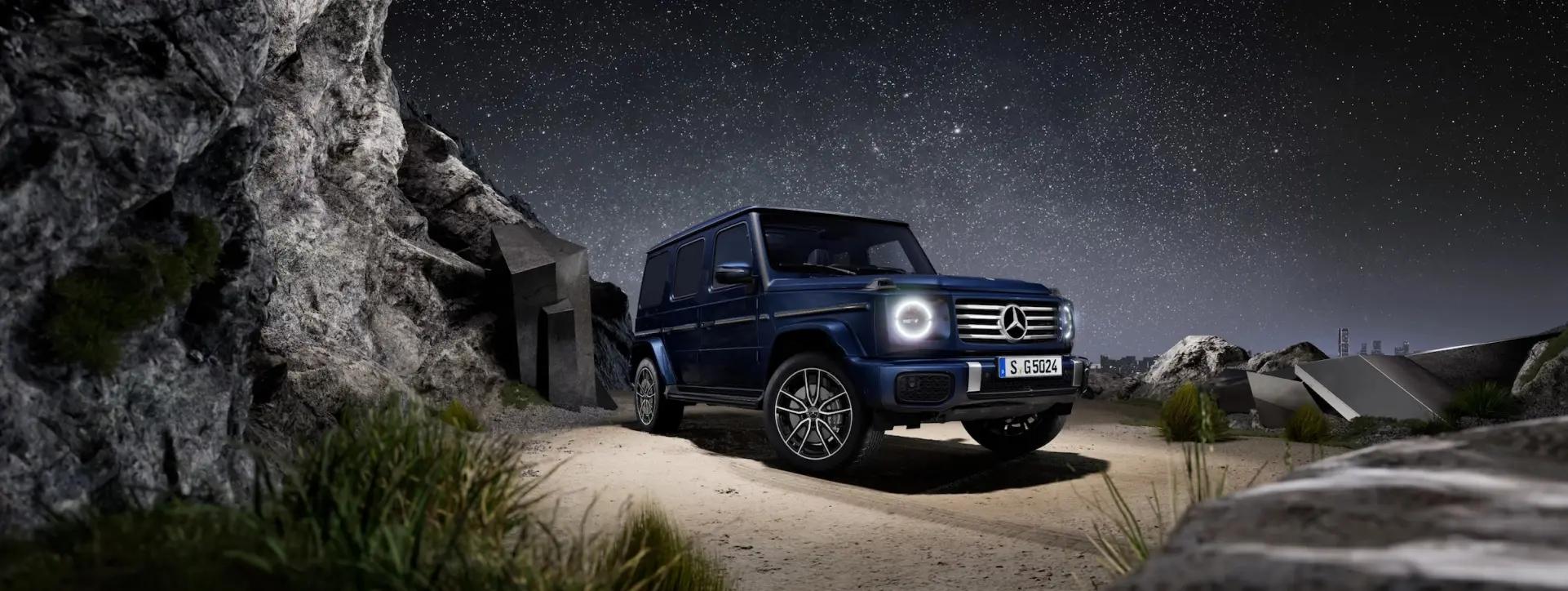 Mercedes-Benz G-Class Right Front Three Quarter Mercedes-Benz G-Class Right Front Three Quarter