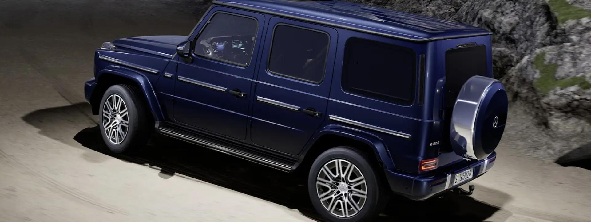 Mercedes-Benz G-Class Left Rear Three Quarter Mercedes-Benz G-Class Left Rear Three Quarter