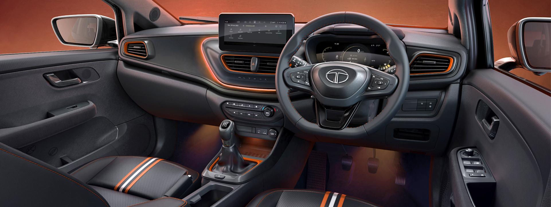 Tata Altroz Racer Dashboard Tata Altroz Racer Dashboard