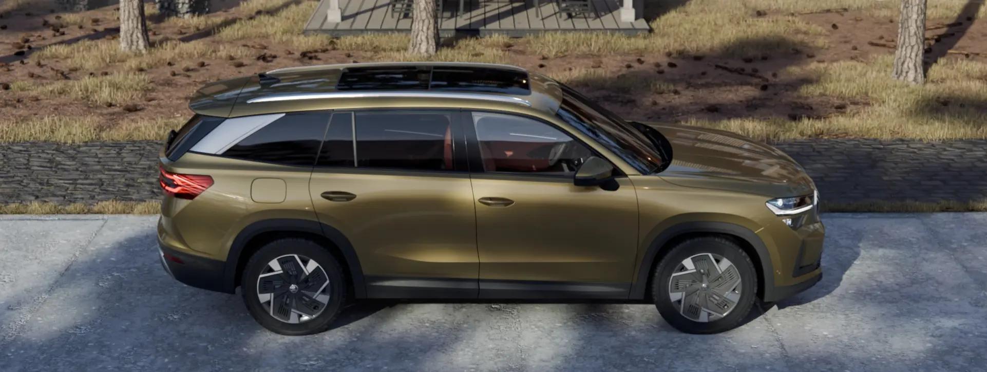 Skoda Kodiaq Right Side View Skoda Kodiaq Right Side View