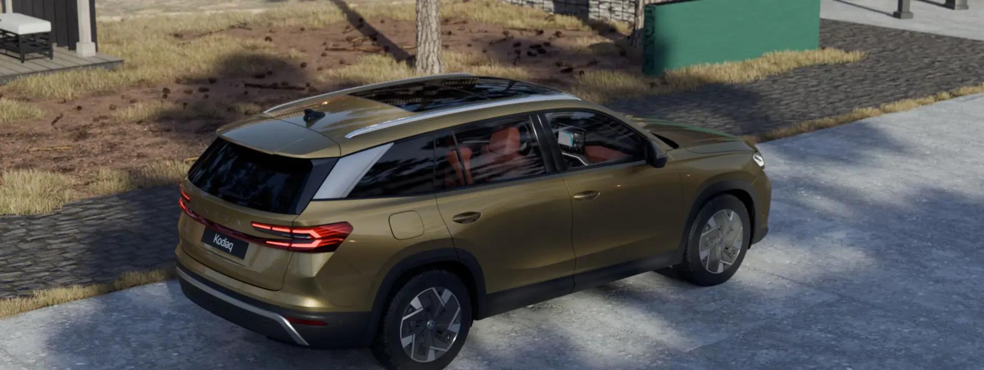 Skoda Kodiaq Rear Right Side Skoda Kodiaq Rear Right Side