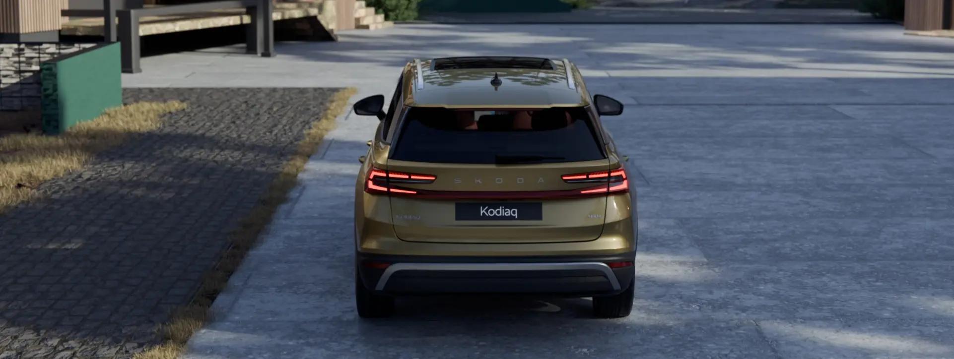 Skoda Kodiaq Rear View Skoda Kodiaq Rear View