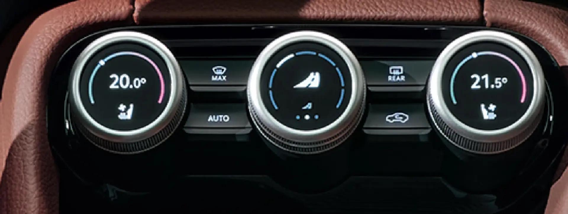 Skoda Kodiaq AC Controls Skoda Kodiaq AC Controls