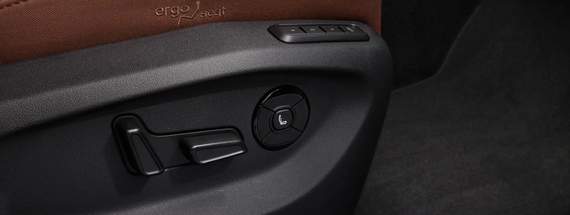 Skoda Kodiaq Seat Adjustments Control Skoda Kodiaq Seat Adjustments Control