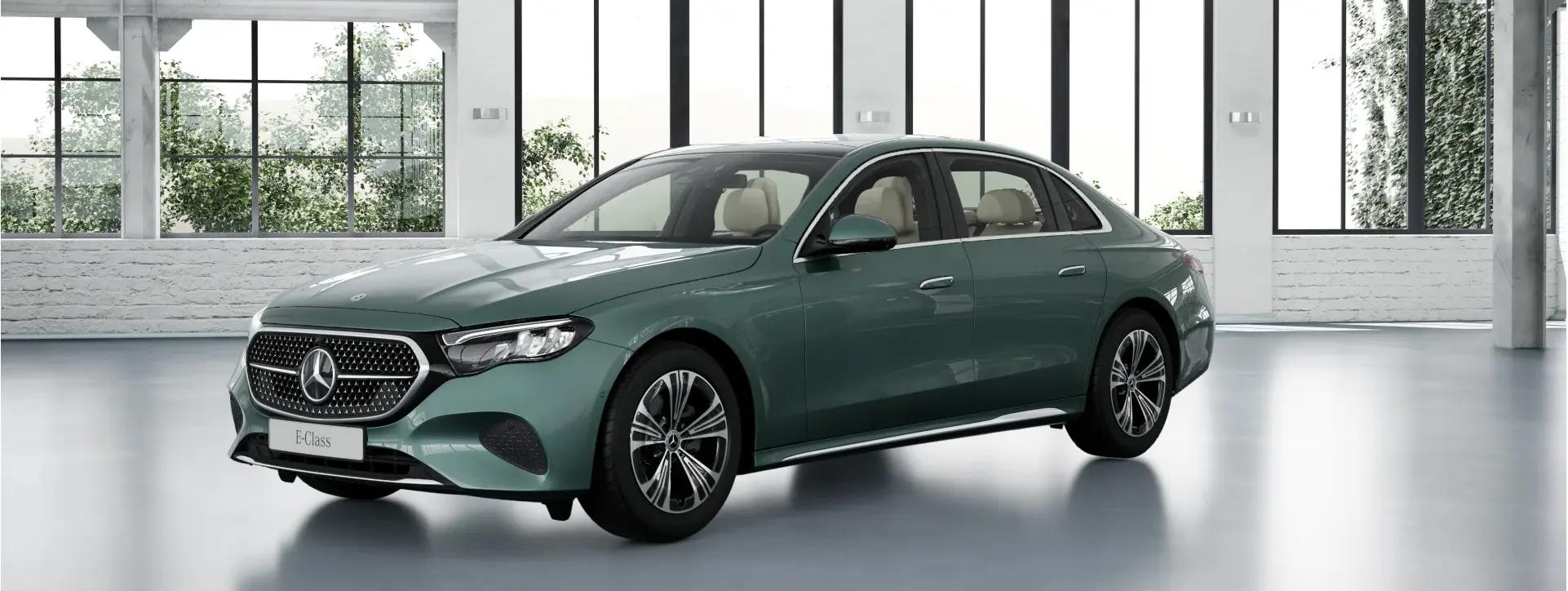 Mercedes-Benz E-Class LWB Left Front Three Quarter Mercedes-Benz E-Class LWB Left Front Three Quarter