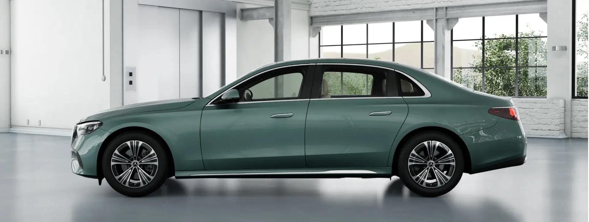 Mercedes-Benz E-Class LWB Left Side View Mercedes-Benz E-Class LWB Left Side View